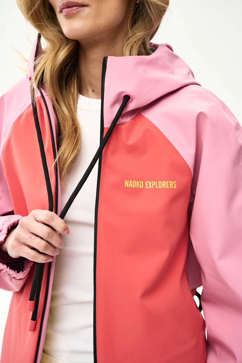 Valencia Flamingo Lined Rain Jacket - Image 4